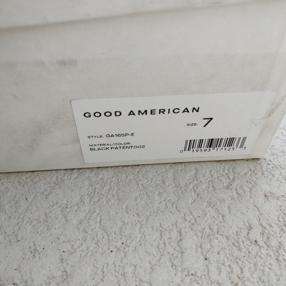 Good American square toe heeled ankle booties - Picture 5 of 8